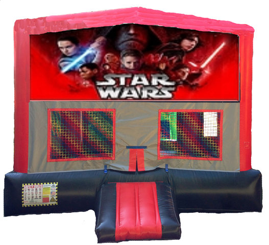 Star Wars Red/Black/Gray Module Bounce House