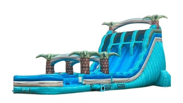 19’ Dual Lane Waterslide