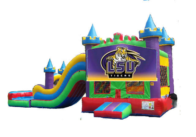 LSU King Castle Combo II Waterslide LSU King Castle Combo II Waterslide