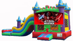 Star Wars King Castle Combo Waterslide Star Wars King Castle Combo Waterslide