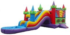 KING CASTLE COMBO III WATERSLIDE KING CASTLE COMBO III WATERSLIDE