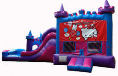 Hello Kitty Princess Castle Combo Waterslide Hello Kitty Princess Castle Combo Waterslide
