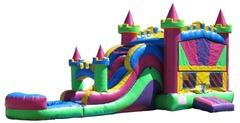 Queen Castle Combo Waterslide Queen Castle Combo Waterslide