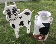 Milk Can Toss Game Milk Can Toss Game