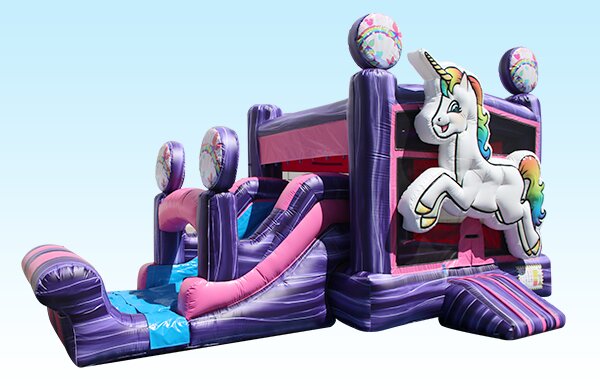 Unicorn Combo Bounce House-Dry Only Unicorn Combo Bounce House-Dry Only