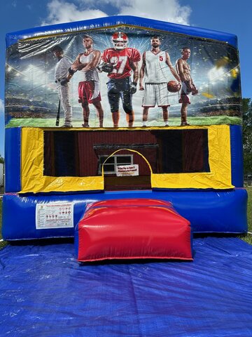 Sports Bounce House Sports Bounce House