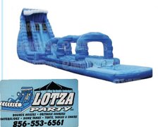 27FT DUAL LANE WITH 30FT SLIDE AND SLIDE