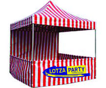 Bean Toss Carnival Tent