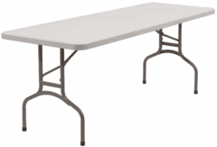 Commercial 6 foot table