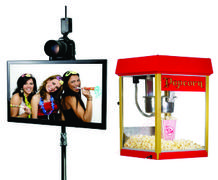 Photo Booth and Popcorn Photo Booth and Popcorn