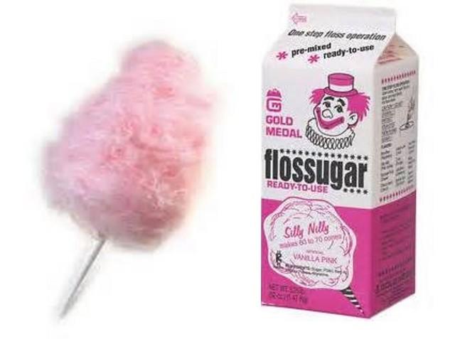 Pink (Vanilla) Cotton Candy Supplies