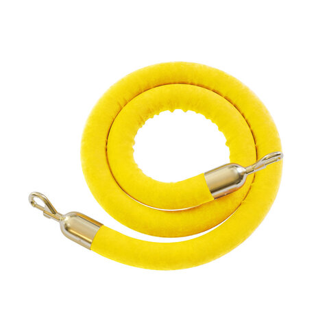 Yellow Rope Rental w/Brass End