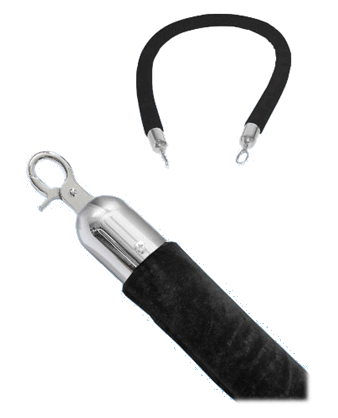 Black Velvet rope Black Velvet rope