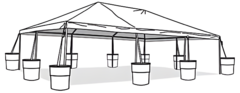 Tent Support Tent Support