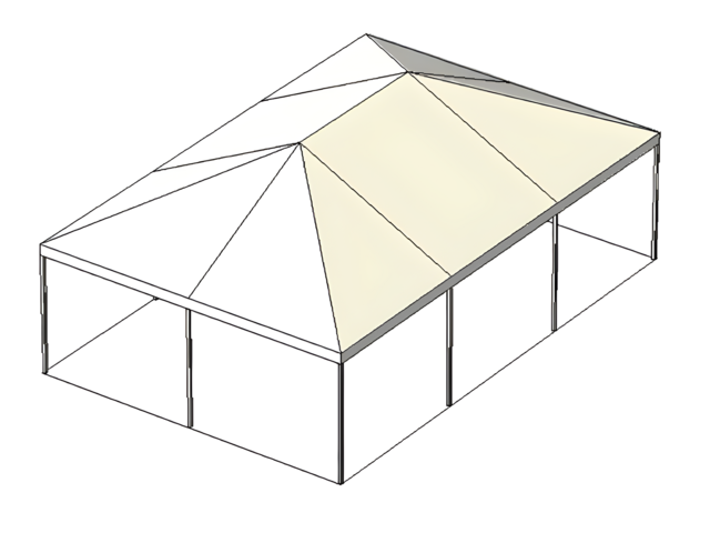 20' x 30' Keder Frame White Top Tent 20' x 30' Keder Frame White Top Tent