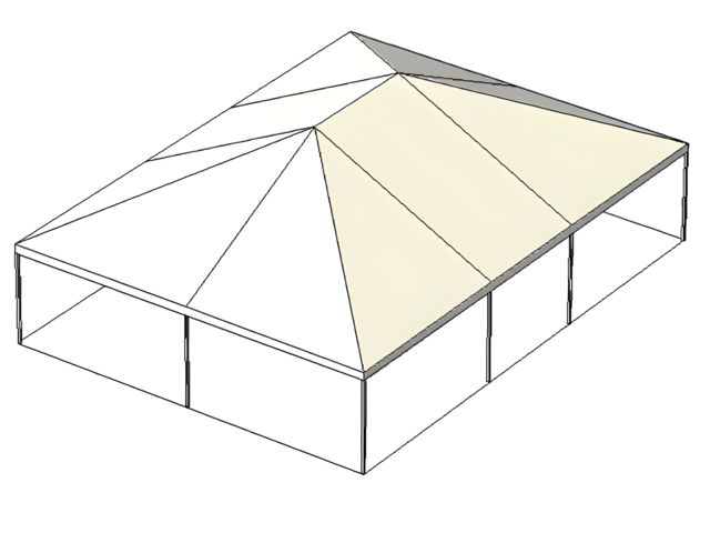 30' x 40' Contempo Style White Top Tent 30' x 40' Contempo Style White Top Tent