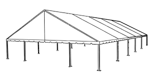 50' x 75' Jumbotrack Gable End Keder Tent 50' x 75' Jumbotrack Gable End Keder Tent