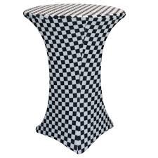 Black and White Checkered Spandex 30 Black and White Checkered Spandex 30