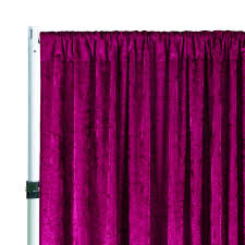 Magenta Velvet 14' Single Drape Magenta Velvet 14' Single Drape