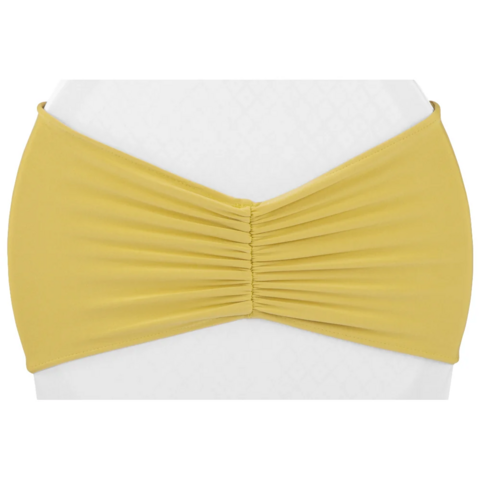 Gold Ruffed Spandex Sash Gold Ruffed Spandex Sash