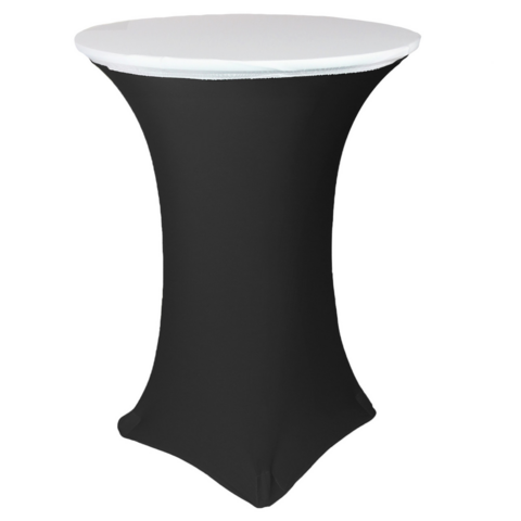 White Spandex Table Topper 30 White Spandex Table Topper 30