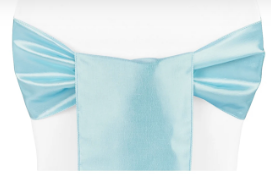 Baby Blue Taffeta Sash Baby Blue Taffeta Sash