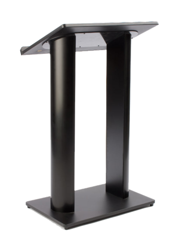 Black Double Column Podium Black Double Column Podium