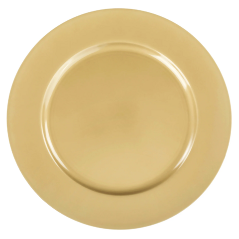Gold Acrylic Charger Plate Gold Acrylic Charger Plate