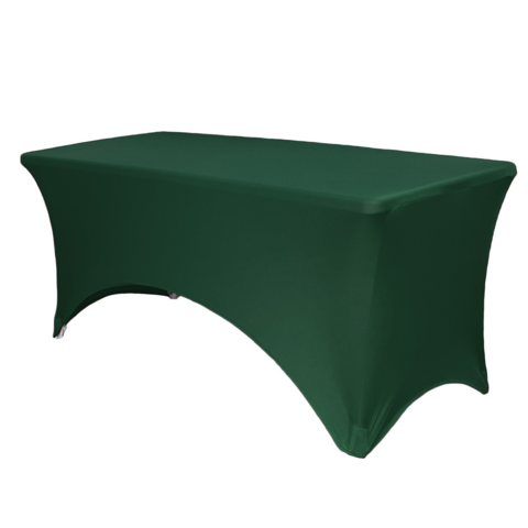 Hunter Spandex 6' Rectangular Table Cover Hunter Spandex 6' Rectangular Table Cover