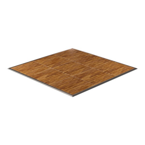 Dark Maple Dance Floor Set Up on Hard Surface 1sq. Dark Maple Dance Floor Set Up on Hard Surface 1sq.