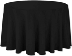 Round Tables: Standard Polyester Round Tables: Standard Polyester