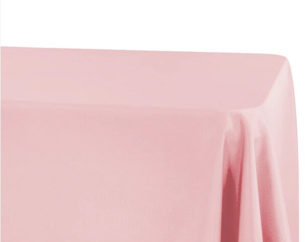 Dusty Pink Banquet Linens 8ft Tables- 90 x 132 Dusty Pink Banquet Linens 8ft Tables- 90 x 132