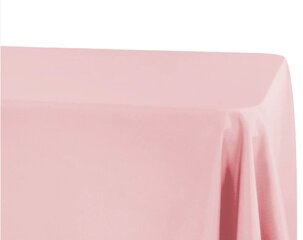 Dusty Pink Banquet Linens 8ft Tables- 90 x 132