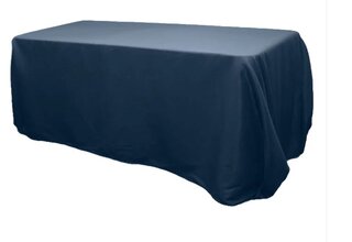 Navy Blue Banquet Linens 8ft Tables- 90 x 132