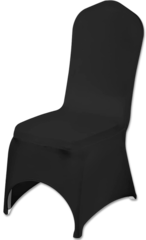 Spandex Chair Cover - Black