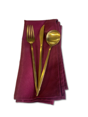 Maroon Napkins