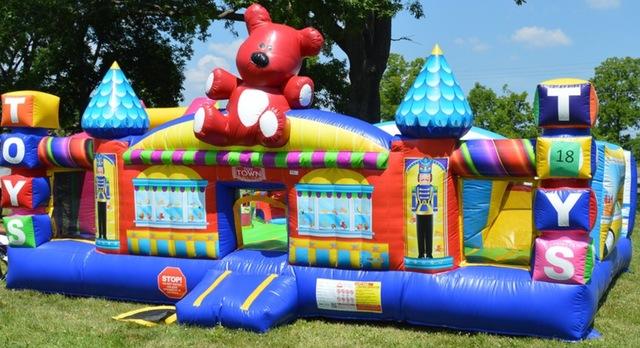 Inflatable Toy Town Toddler Play Land Inflatable Toy Town Toddler Play Land