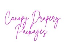 Canopy drapery packages Canopy drapery packages