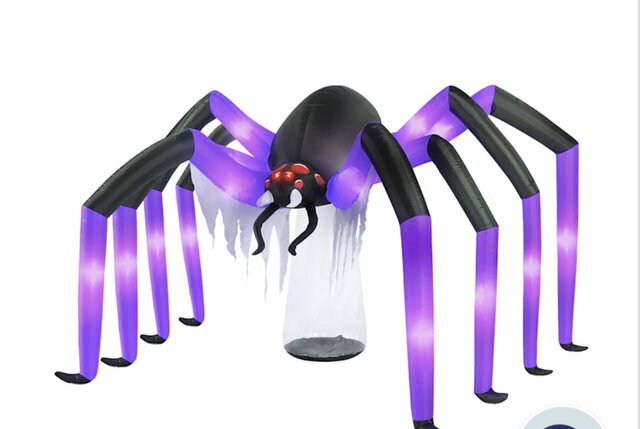 Giant 9 ft.  Spider