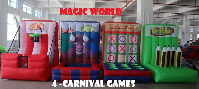 FOUR AND ONE CARNIVAL GAMES FOUR AND ONE CARNIVAL GAMES