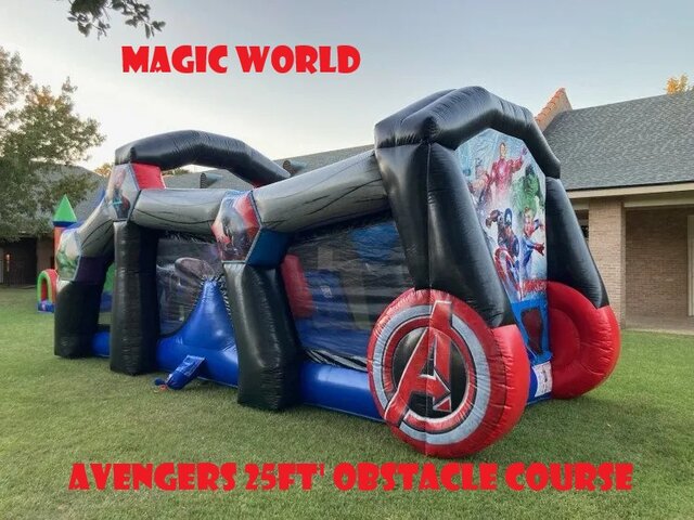AVENGERS 25 FT OBSTACLE COURSE AVENGERS 25 FT OBSTACLE COURSE
