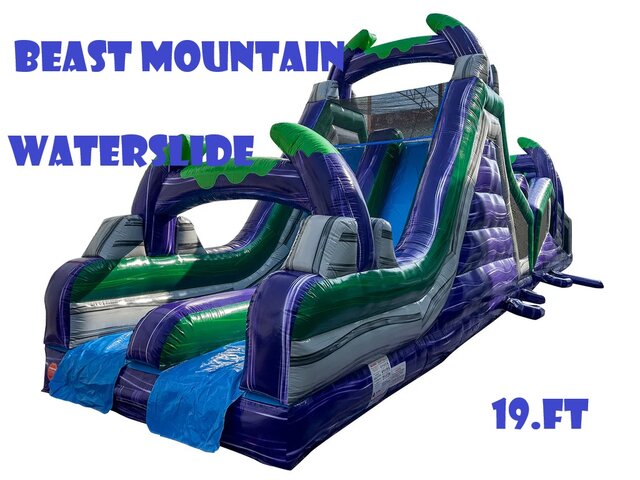 BEAST MOUNTAIN WATER SLIDE 19 FT BEAST MOUNTAIN WATER SLIDE 19 FT