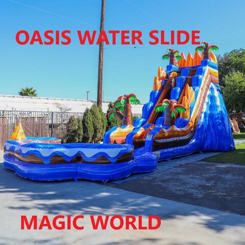 19 FT OASIS WATER SLIDE 19 FT OASIS WATER SLIDE