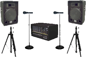 D.J. P.A. Sound System