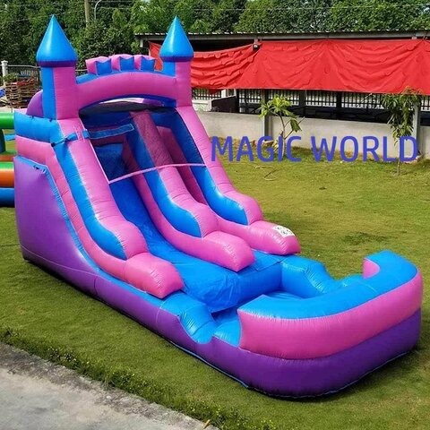 PINK AND PURPLE 12 FT. WATER SLIDE