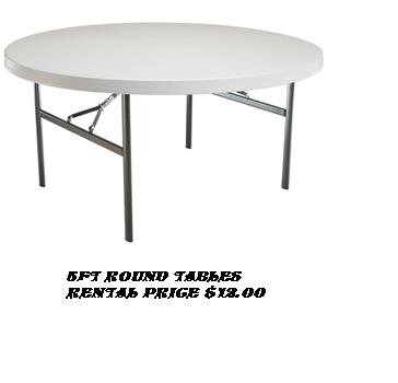 48 INCH ROUND TABLES