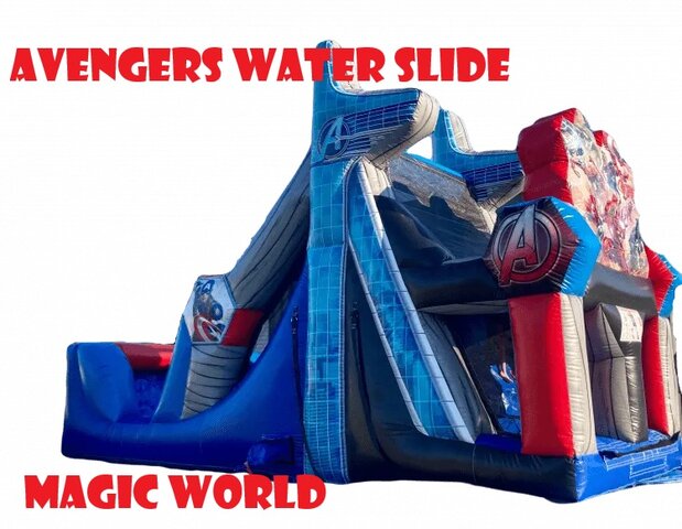 AVENGERS WATERSLIDE AVENGERS WATERSLIDE