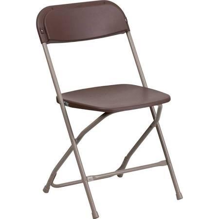 FOLDING BROWN CHAIRS