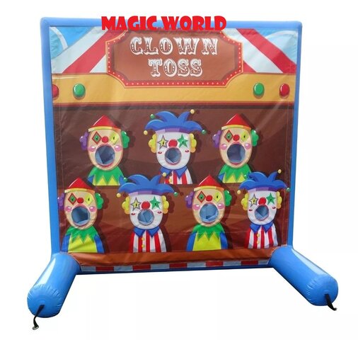 Clown toss game Clown toss game