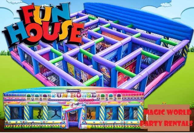 FUN HOUSE MAZE FUN HOUSE MAZE